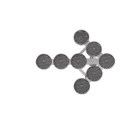 Sageata luminoasa LED - 8 lampi de 200 mm diametru - 2200 candele Sageata luminoasa LED - 8 lampi de 200 mm diametru - 2200 candele